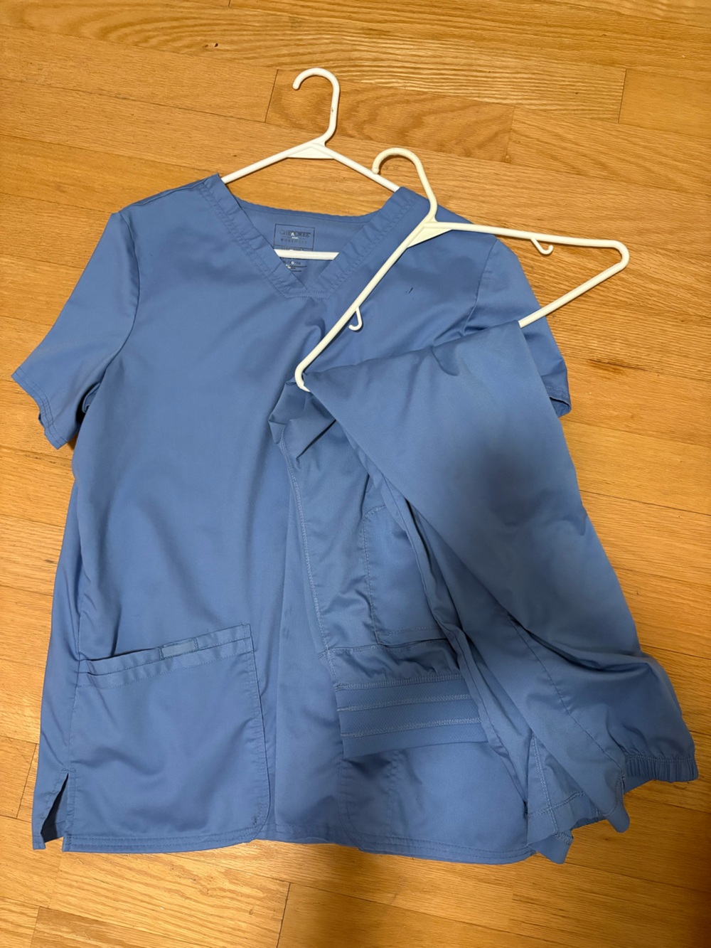 Cherokee Light Blue Women’s Scrub Set
